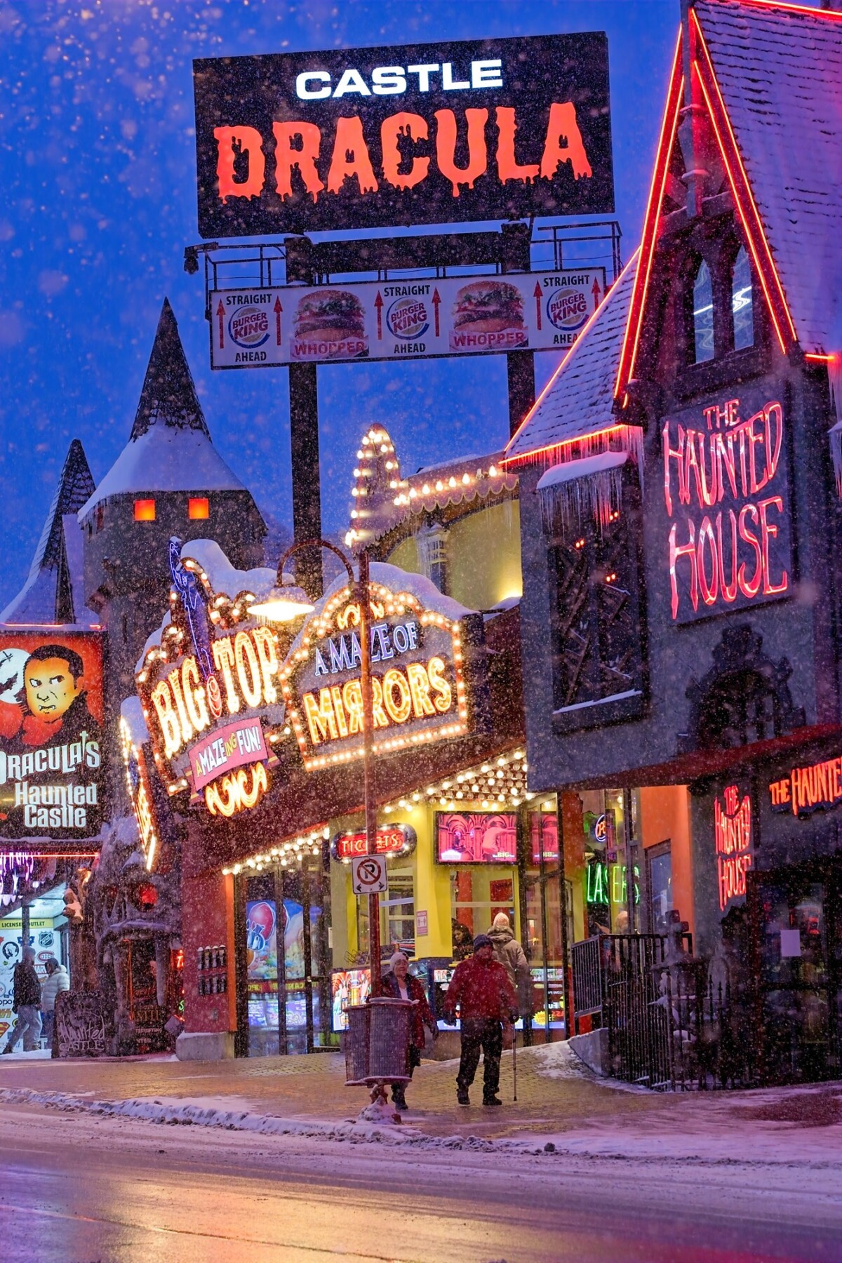 Niagara Falls at Night