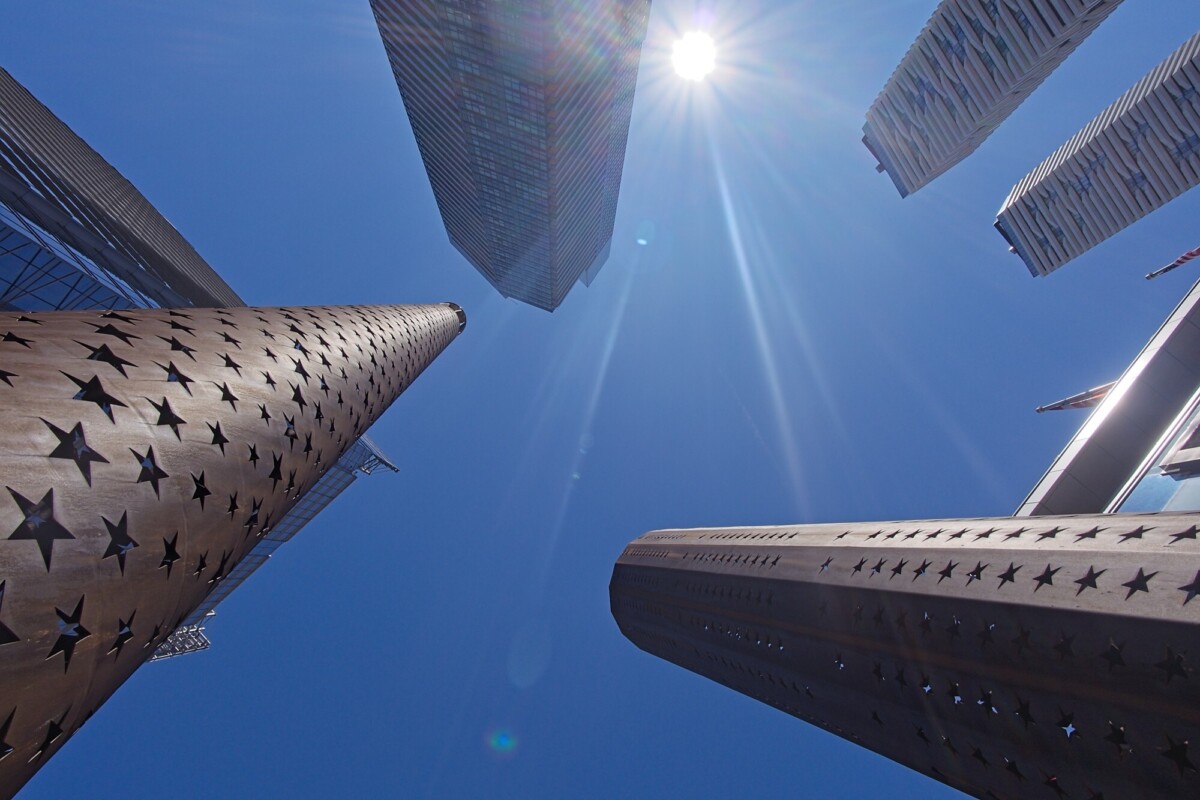 Deep Blue Look Up!