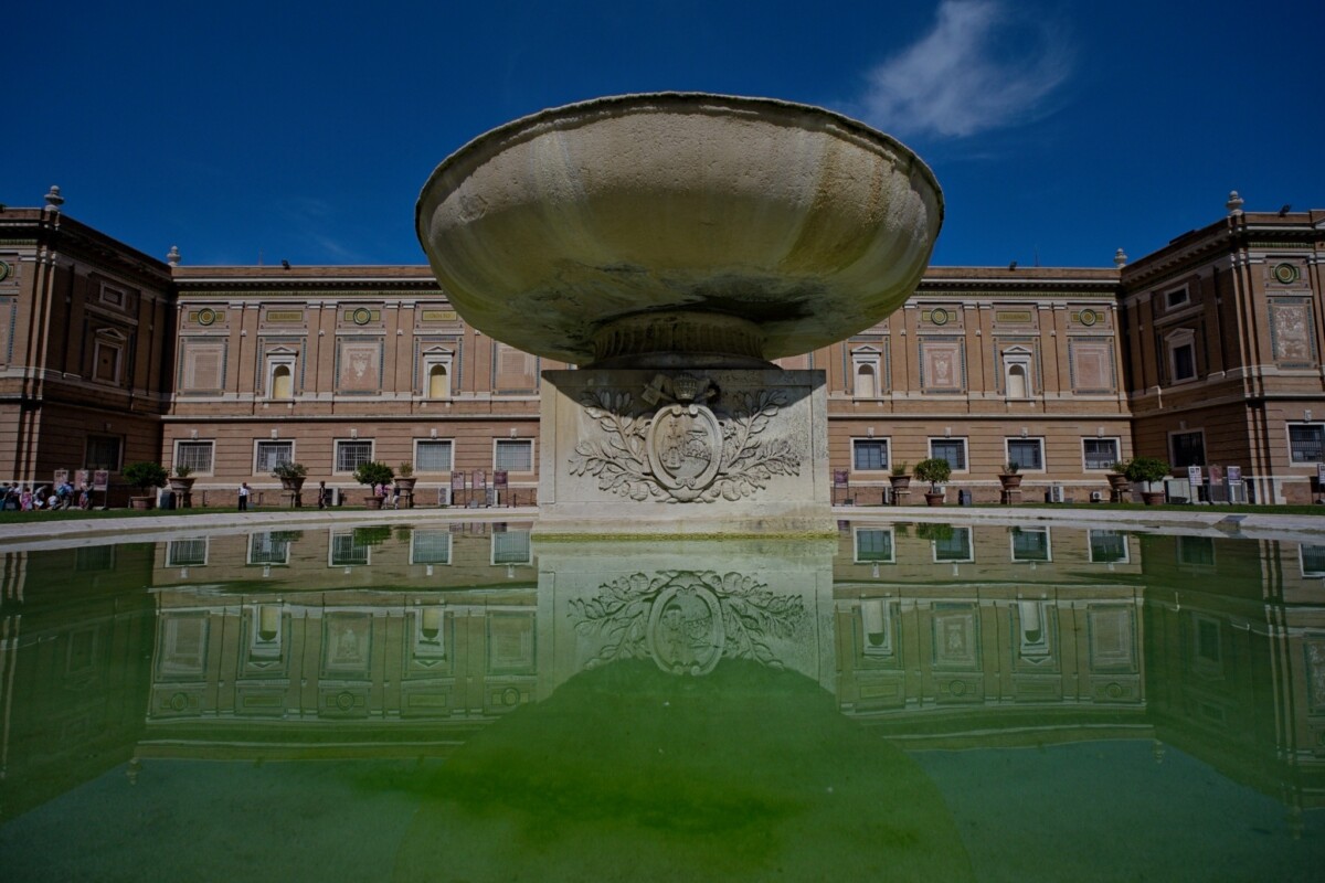 Water Fountain in Vatican City