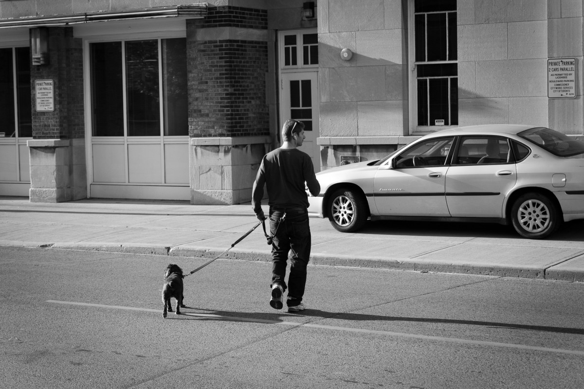 Man with Dog