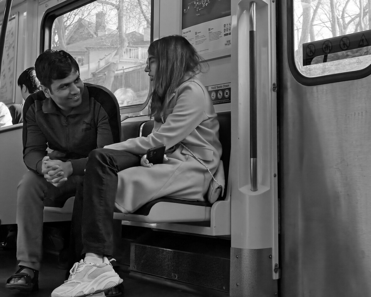 Subway Couple