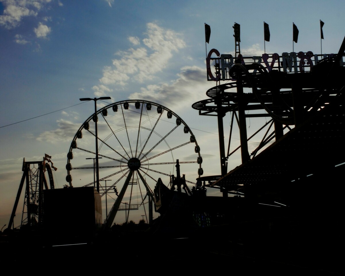 Ferris Wheel Silhouette