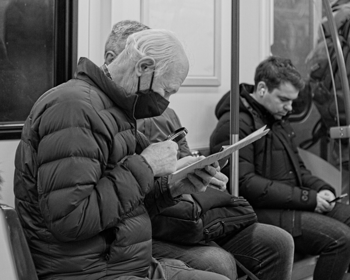 Reading on the Subway