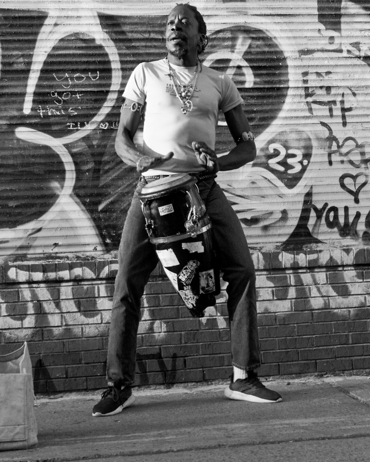 Drummer in Kensington Market