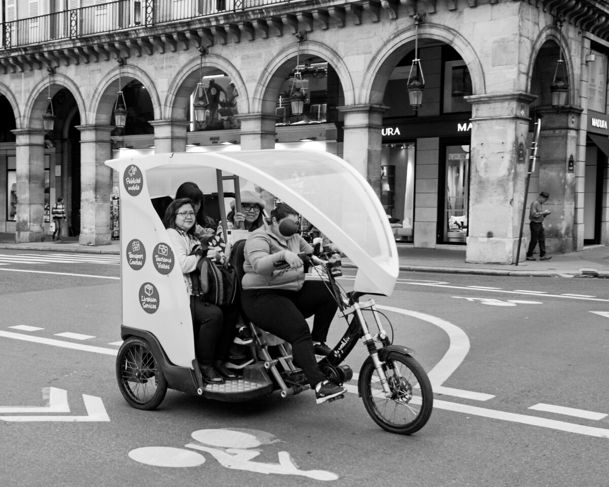 Pedicab in Paris