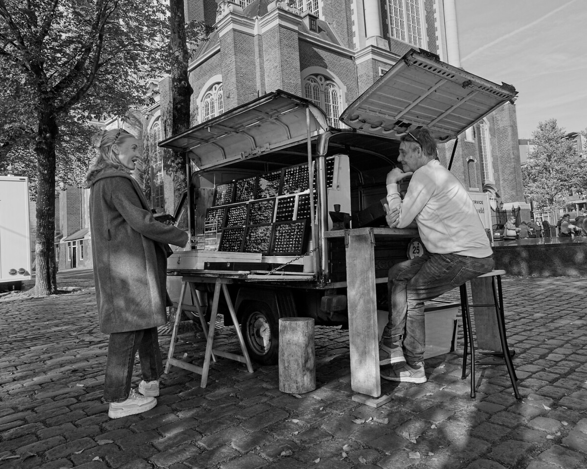 Street Vendor in Amsterdam