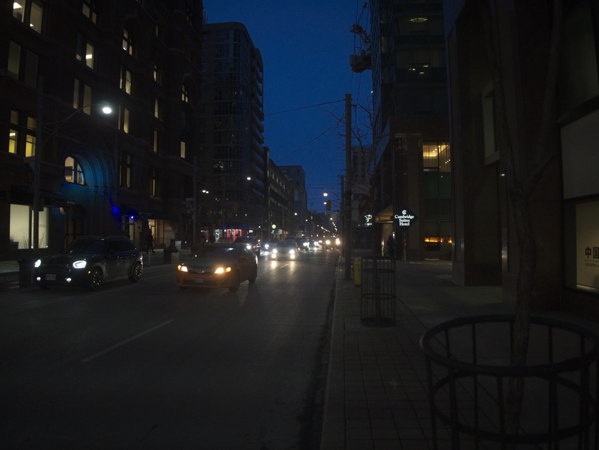 Blue Hour on  Richmond Street
