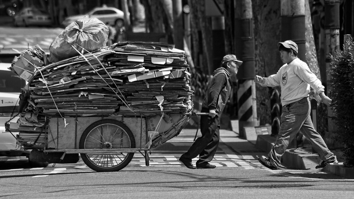 Recycling Cart