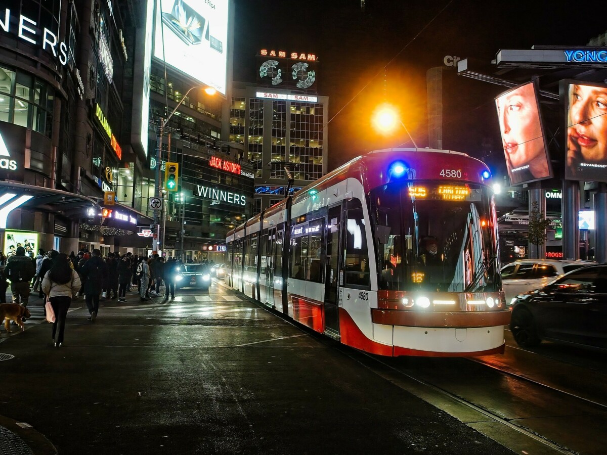 Yonge Dundas at Night