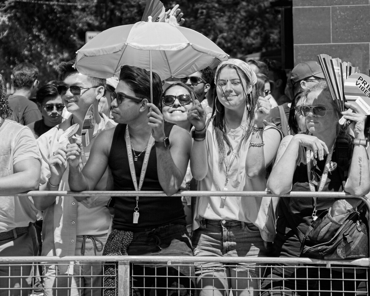 Pride Parade Spectators