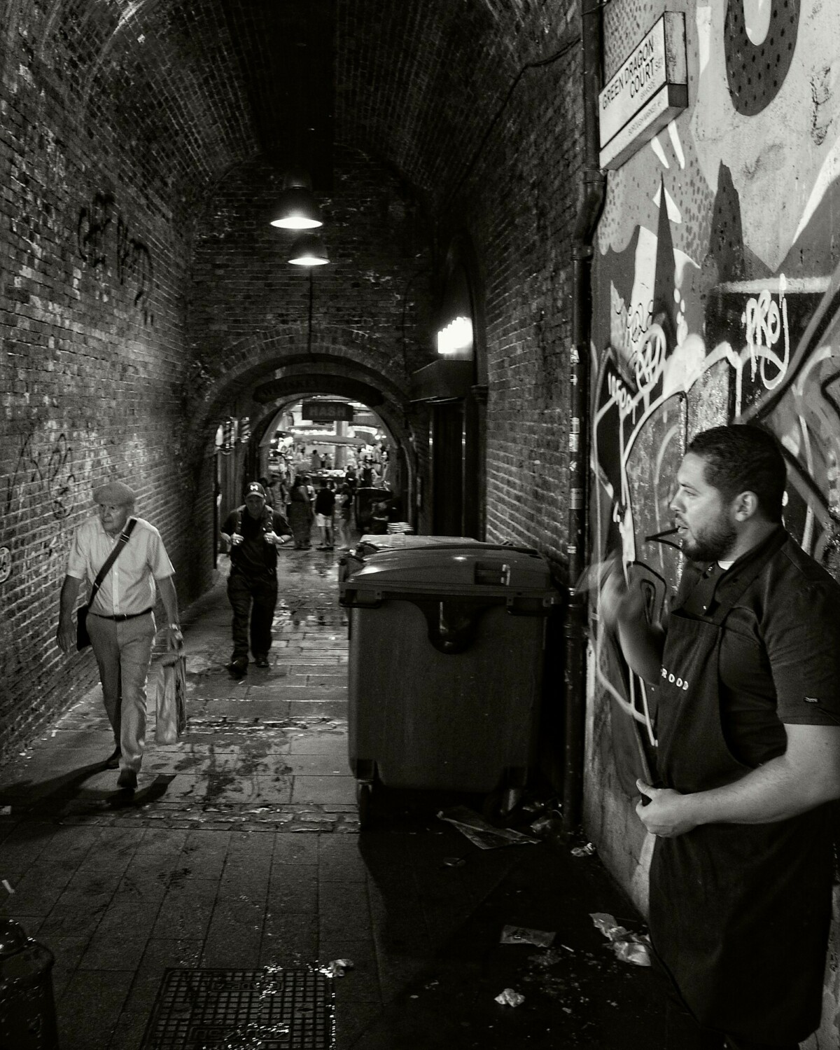 Tunnel Smoke Break