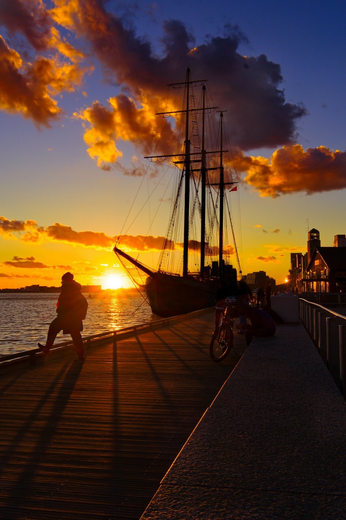 Harbourfront Sunset