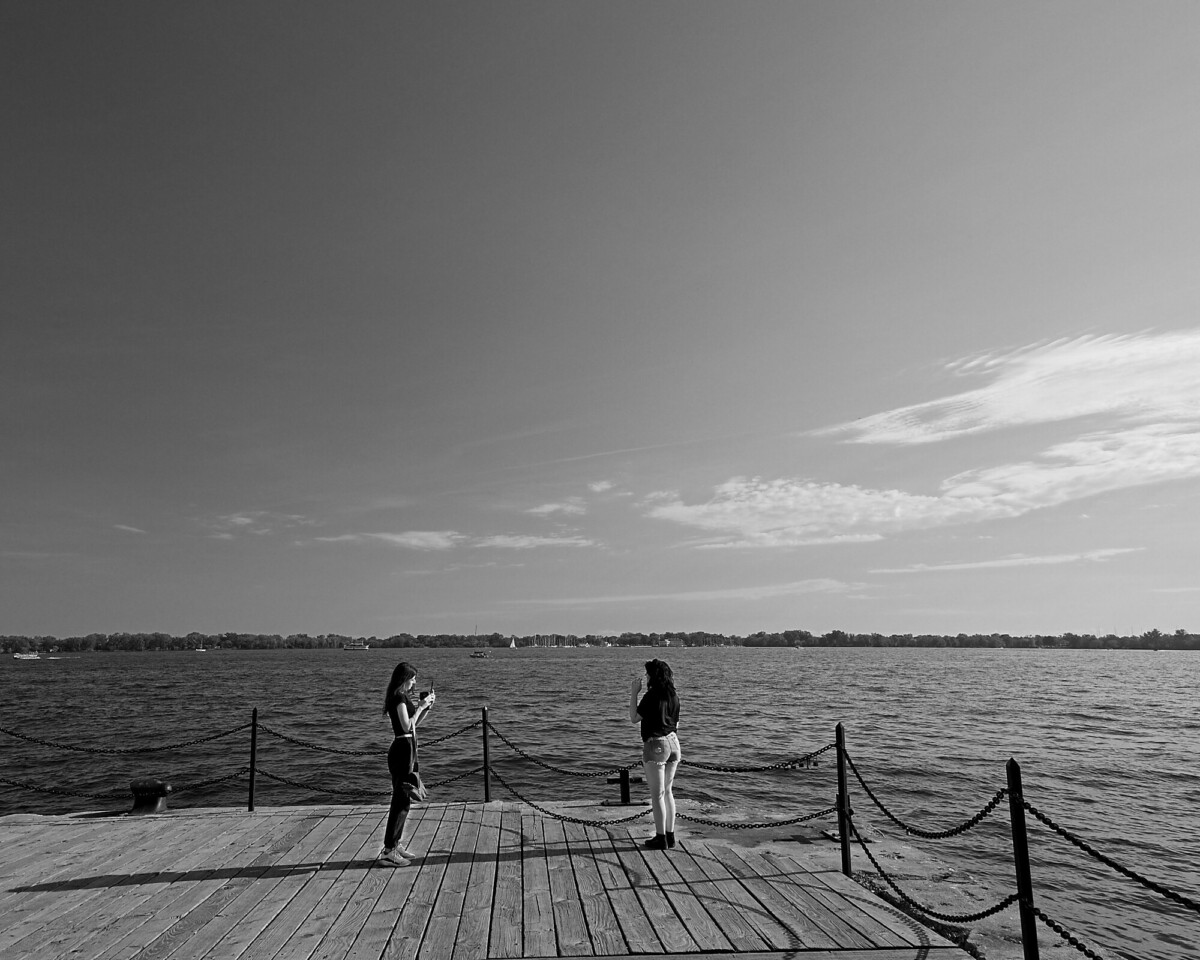 Photo on Lake Ontario