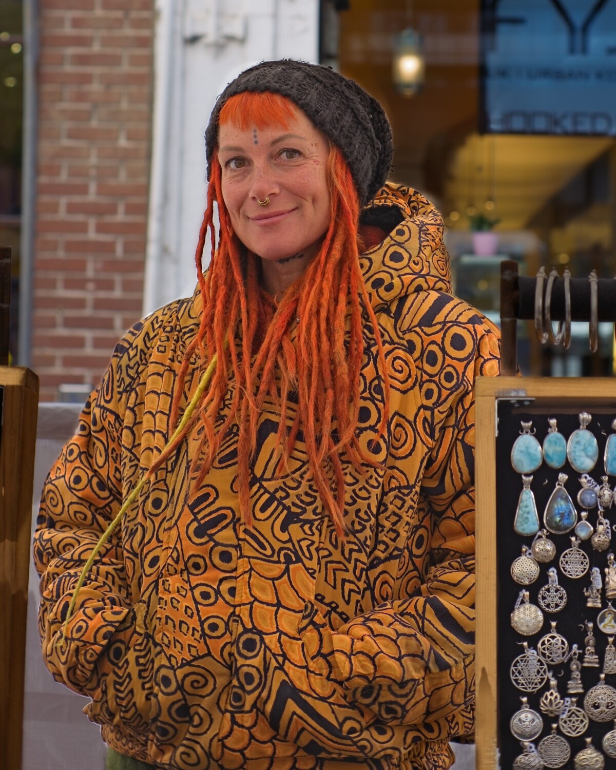 Street Vendor Portrait