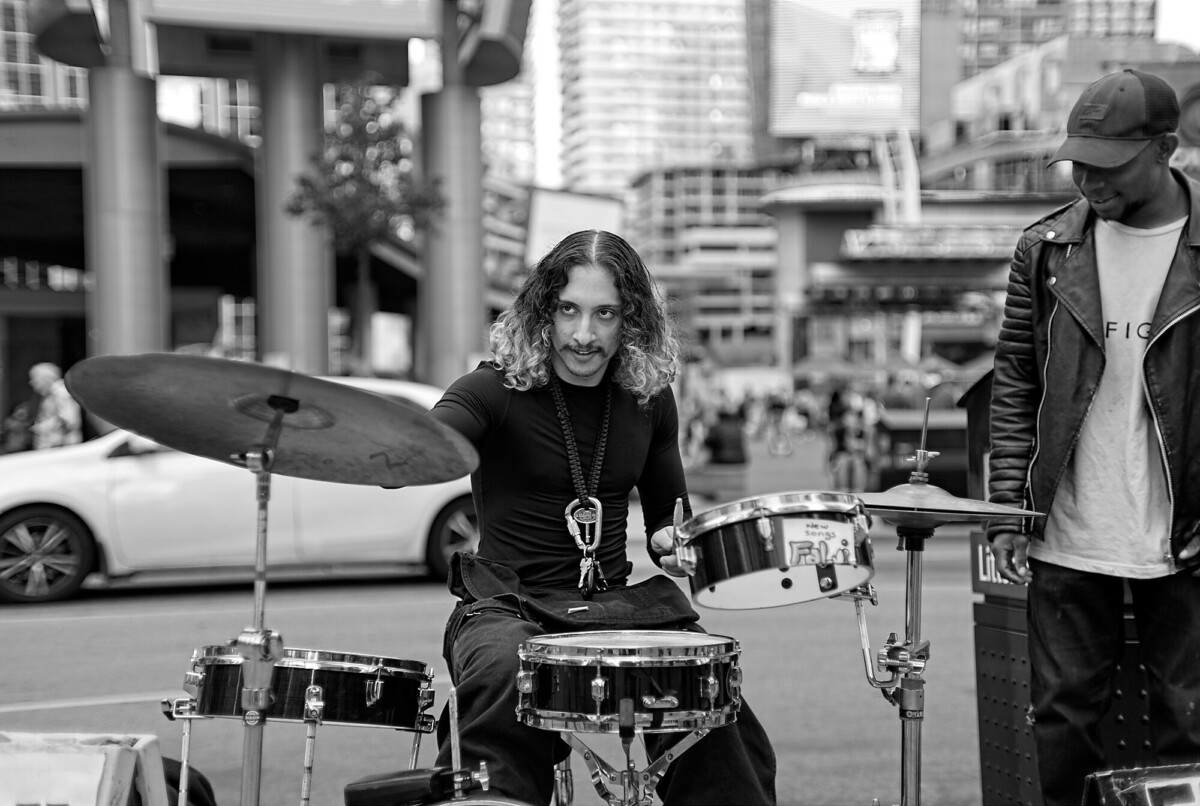 Drummer on Yonge