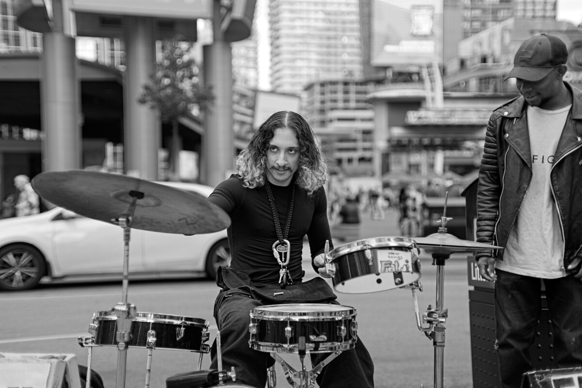 Drummer on Yonge