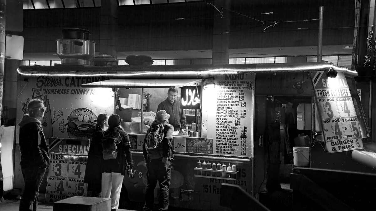 Burger and Fries Food Truck