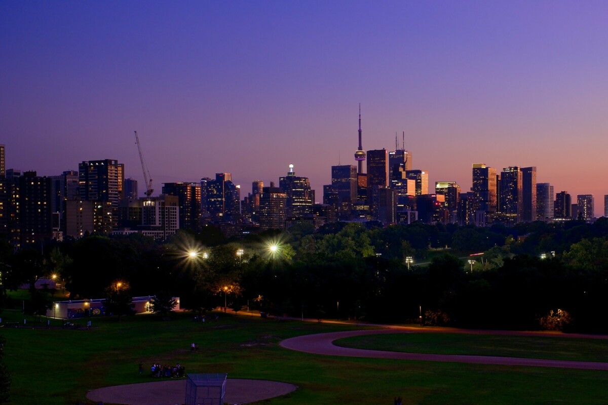 Riverdale Park Skyline, Saturday Evening