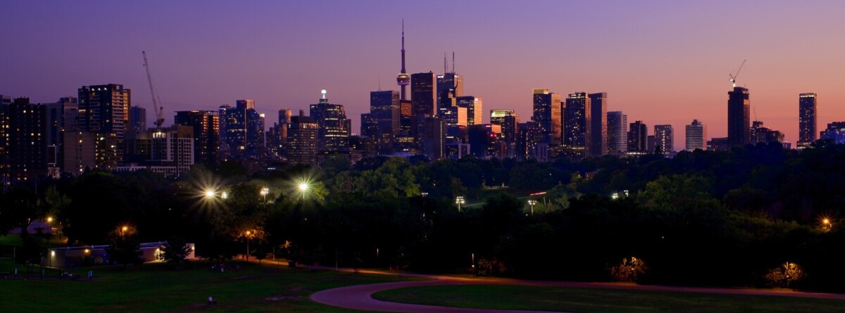 Riverdale Park Skyline, Saturday Evening