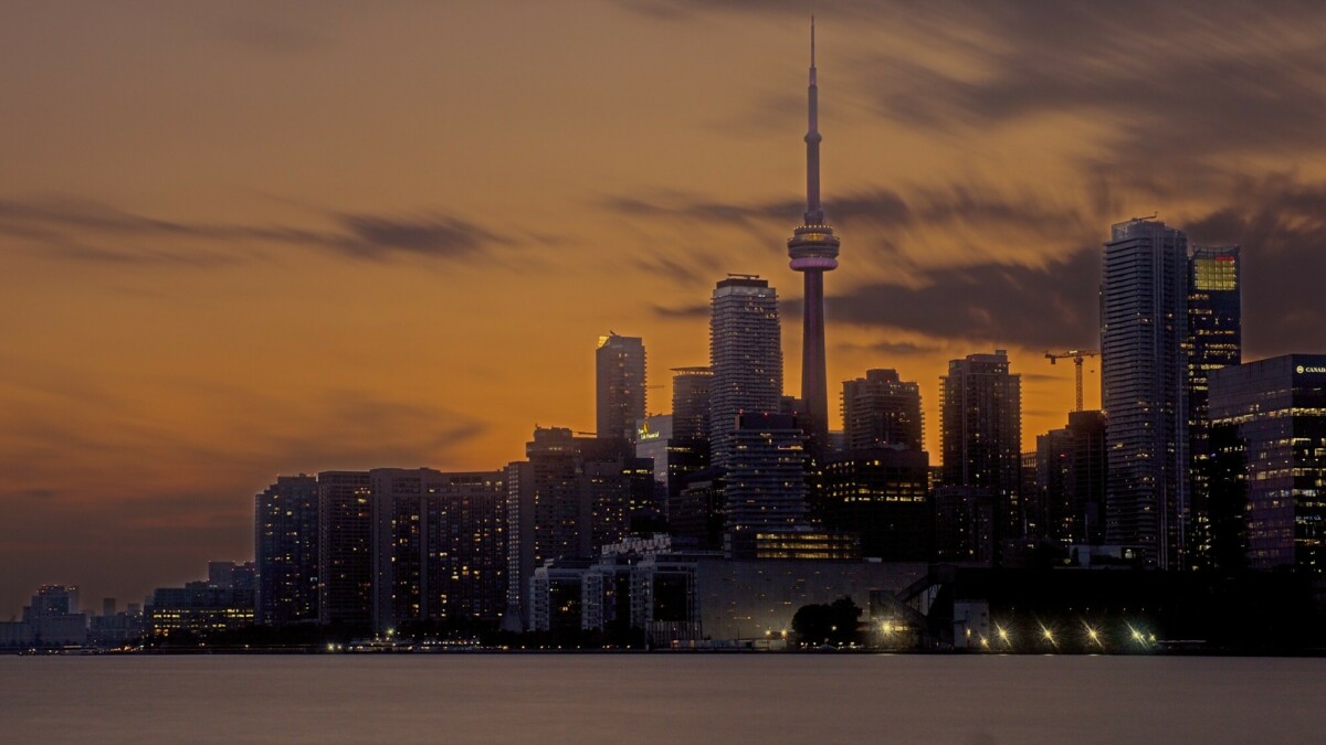 Toronto Cityscape at Sunset