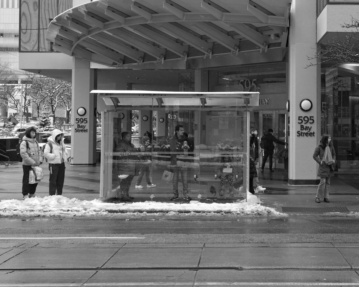 Waiting at the Bus Stop