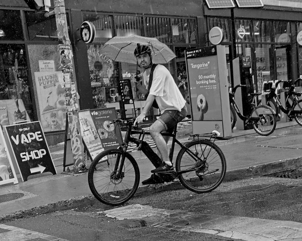 Cycling in the Rain