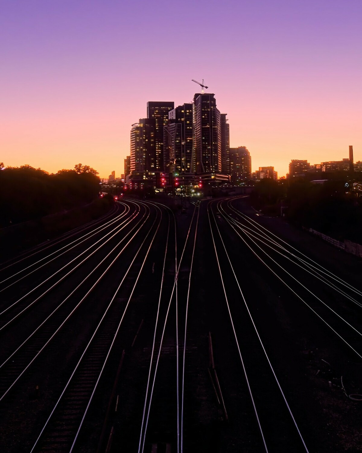 Symmetrical Sunset