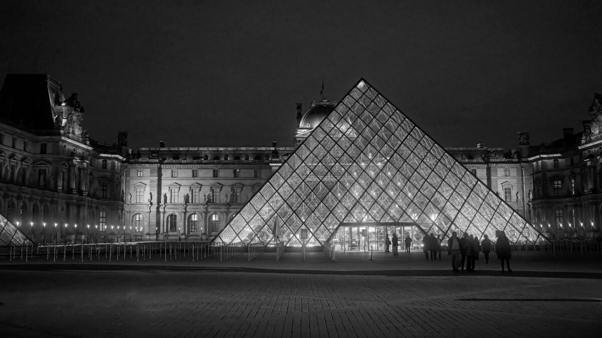 The Louvre at Night