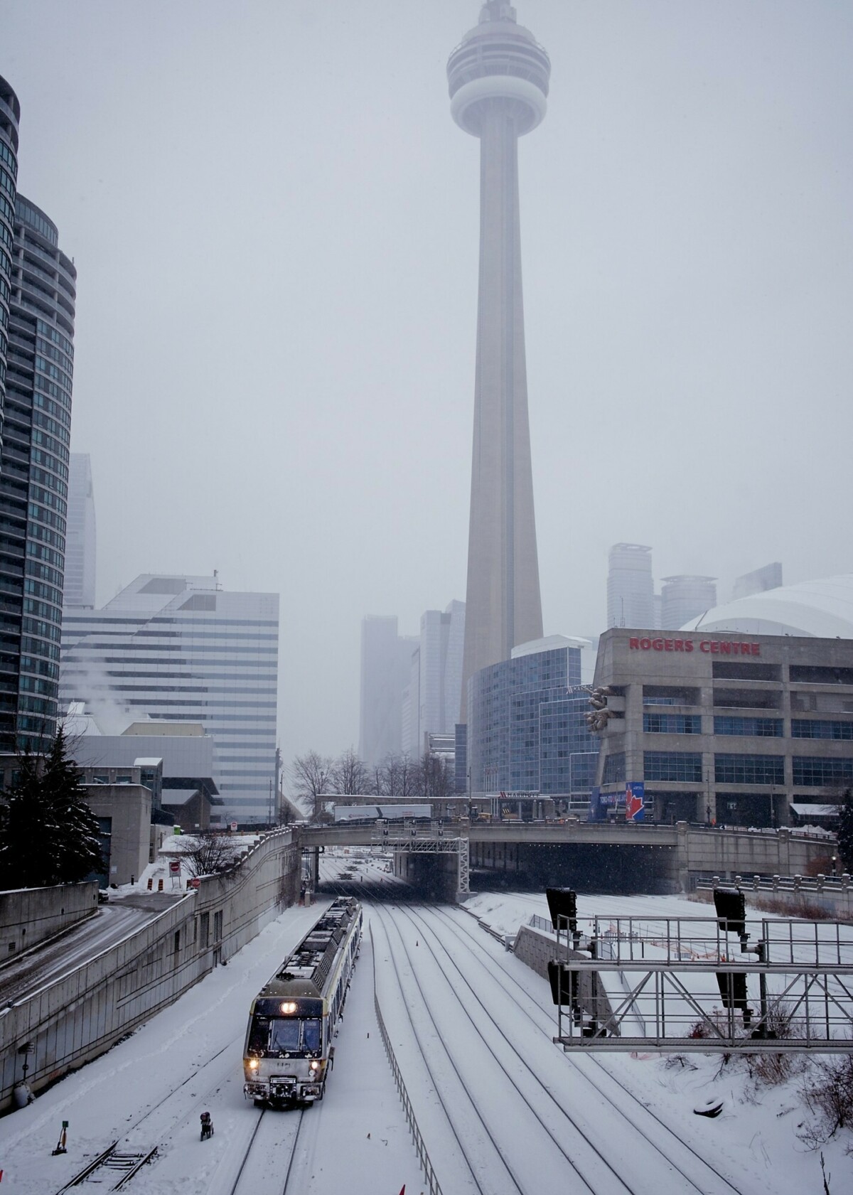 Winter CN Tower