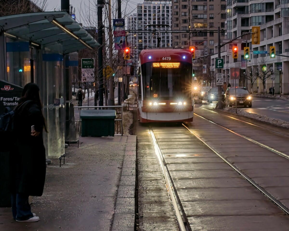 Streetcar at Dusk