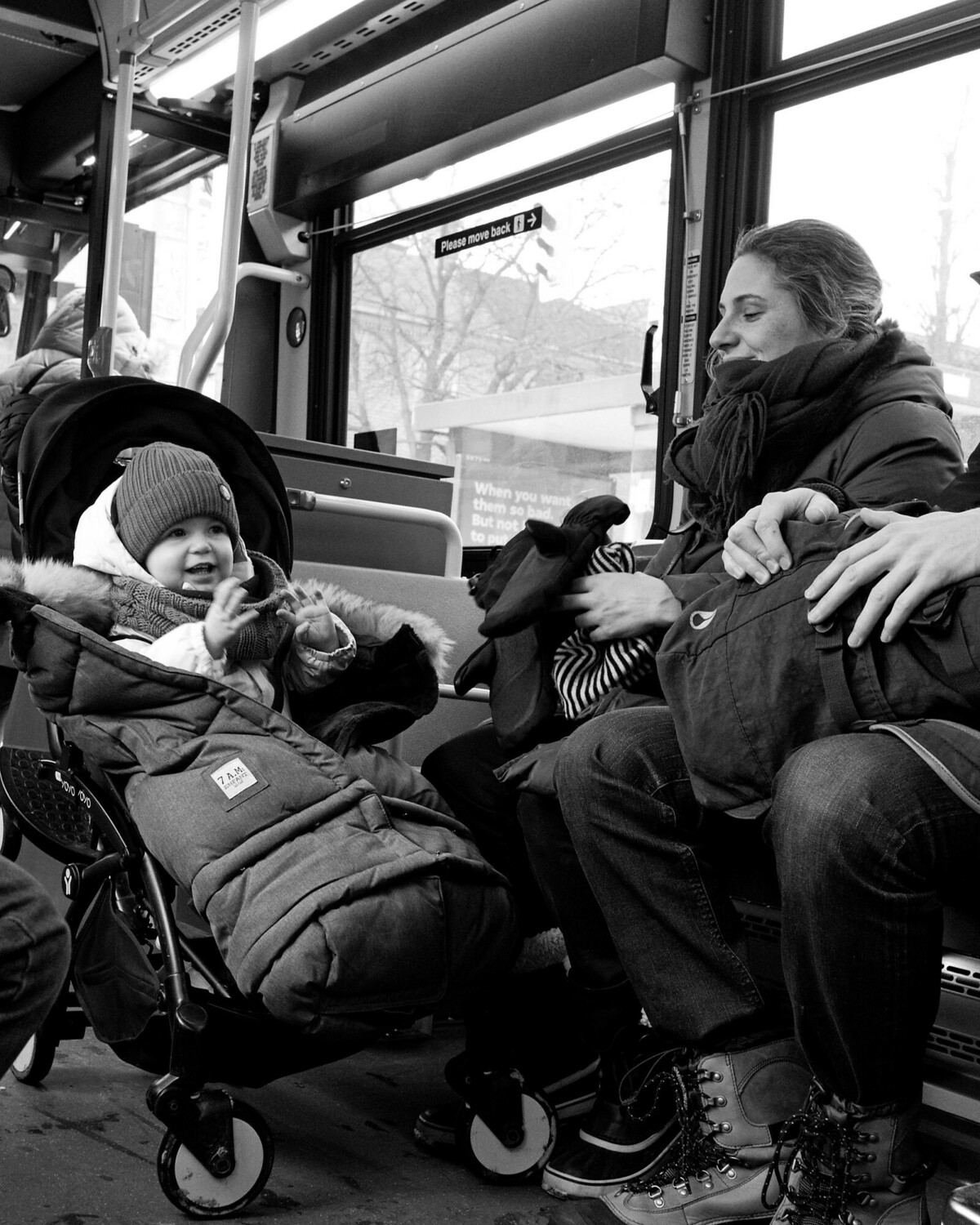 Happy Bus Rider