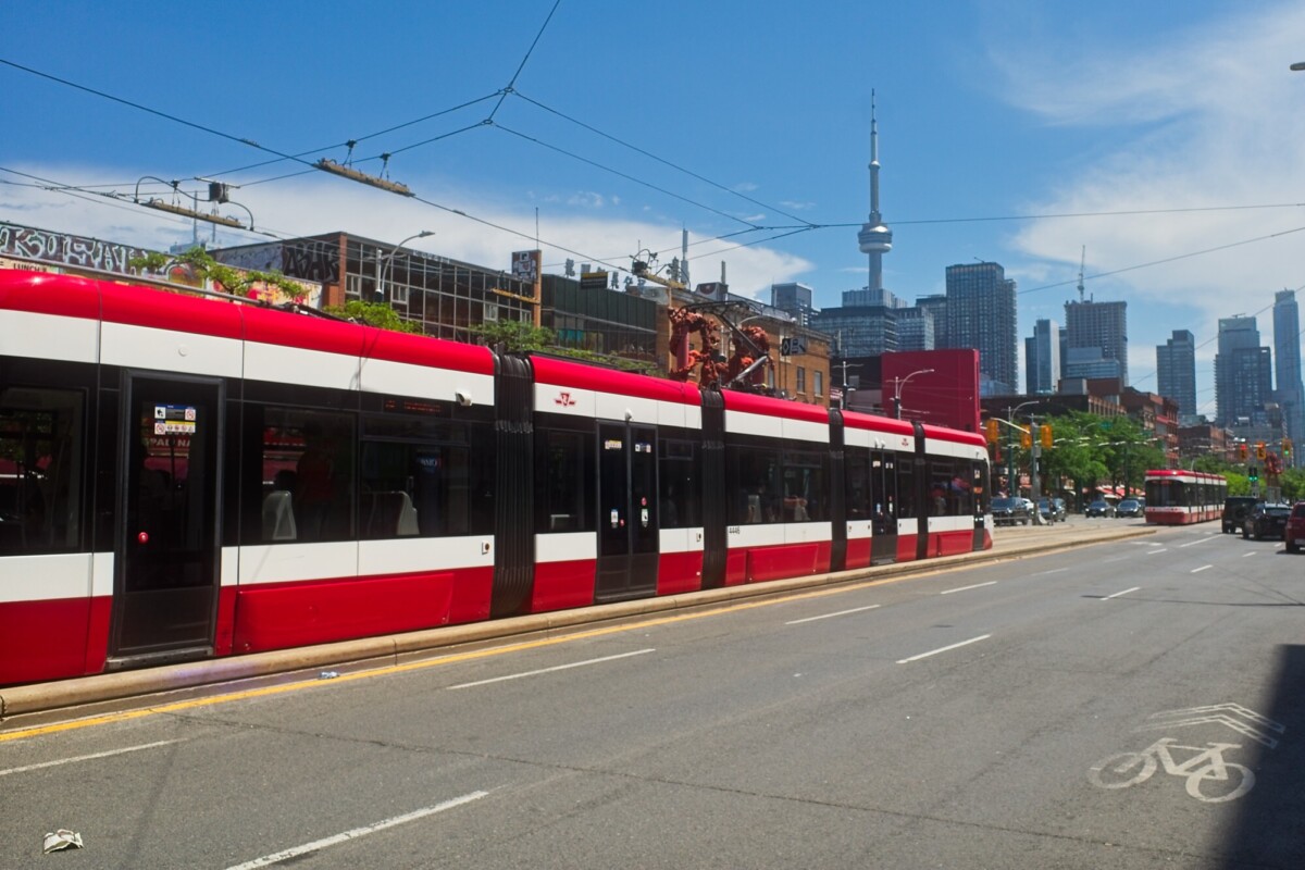 Streetcar & CN Tower