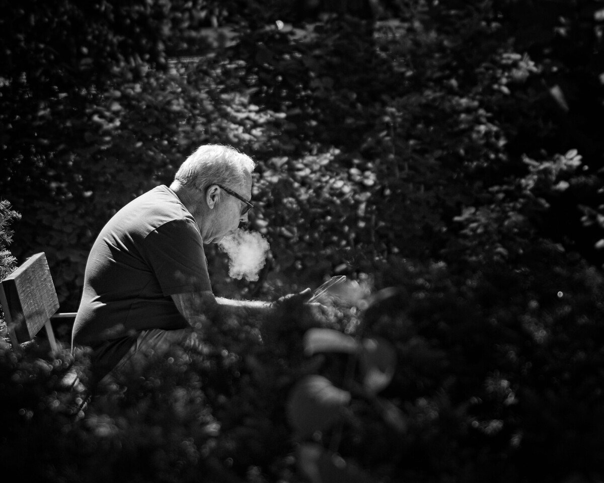 Smoking in the Park